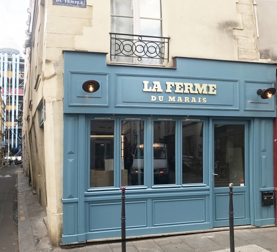 Restaurant dans le Marais