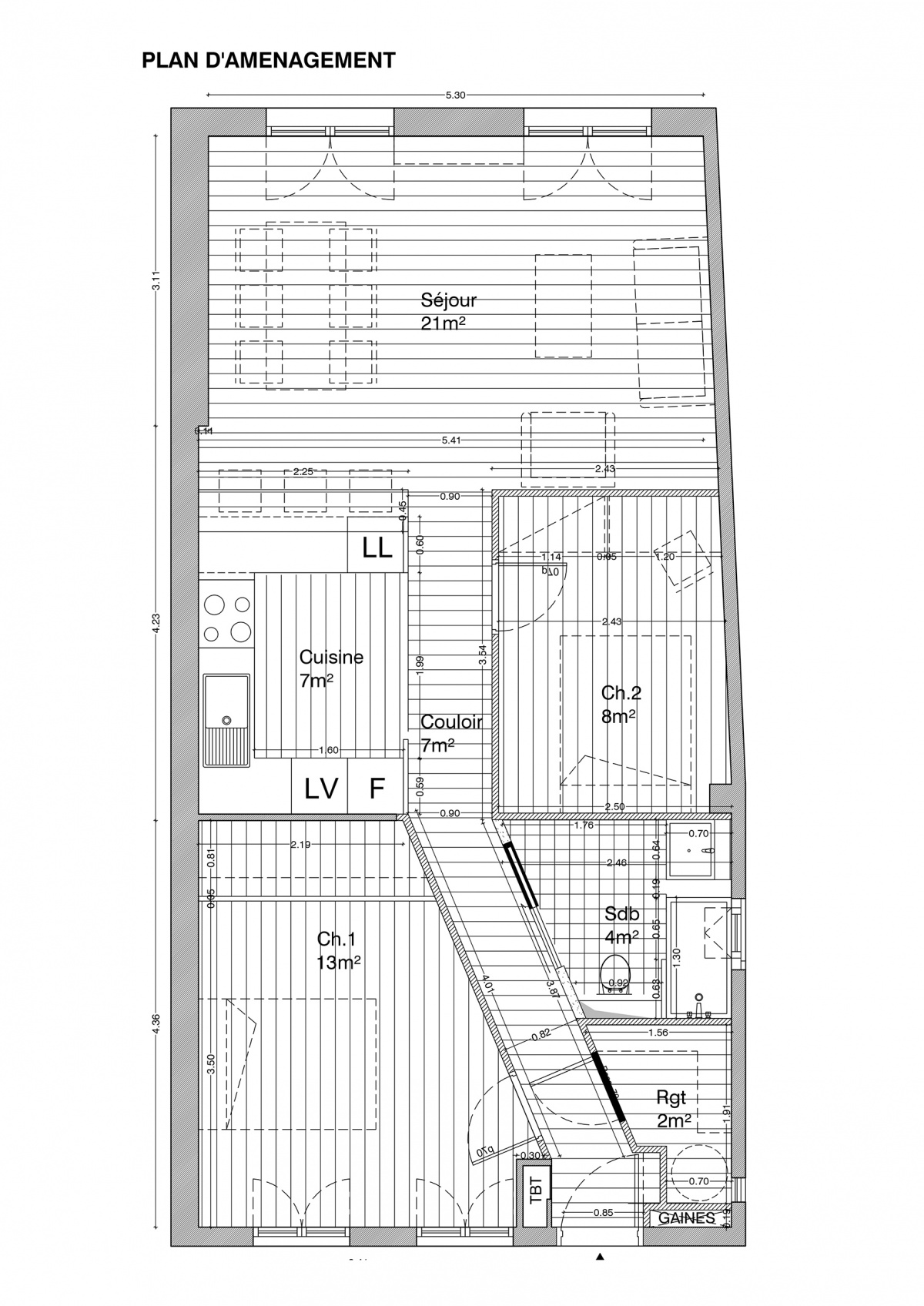 Aubriot : PLAN Amenagement