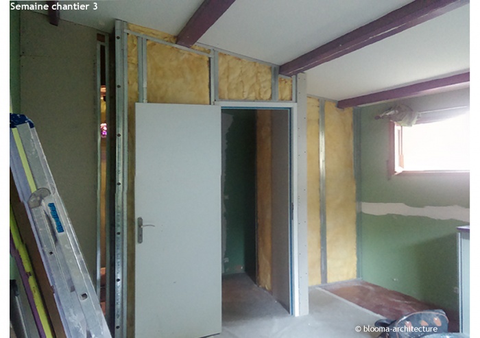 RNOVATION MAISON VANVES : Semaine chantier 3