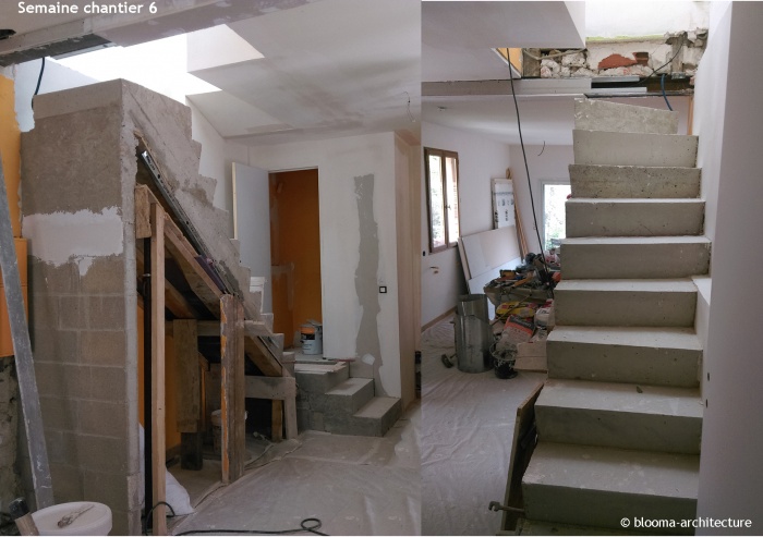 RNOVATION MAISON VANVES : Semaine chantier 6